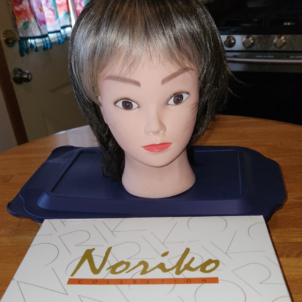 Black and Gray Pixie Wig with Layered Extensions